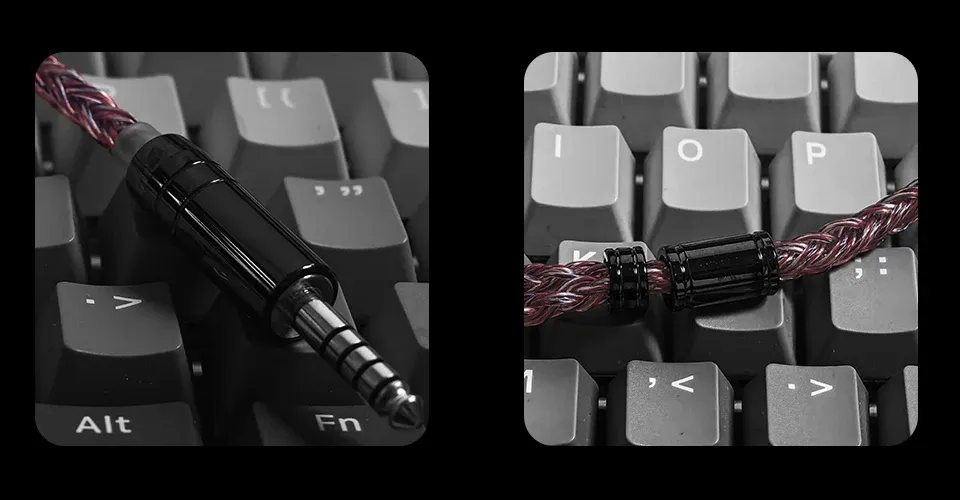 KZ Viper 16코어 은도금 0.78mm 교체용 이어폰 케이블