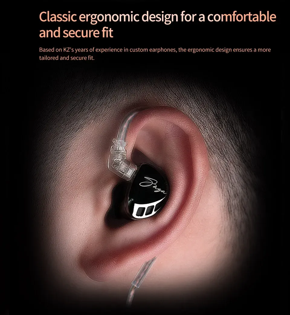 KZ 사가 유선 인이어 모니터 이어폰