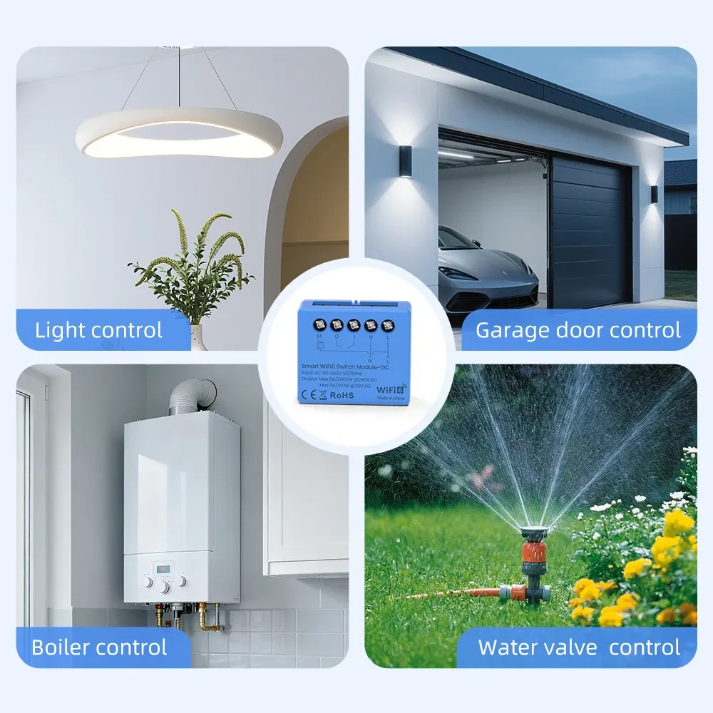 AVATTO Wi‑Fi6 드라이컨택 스마트 스위치 모듈