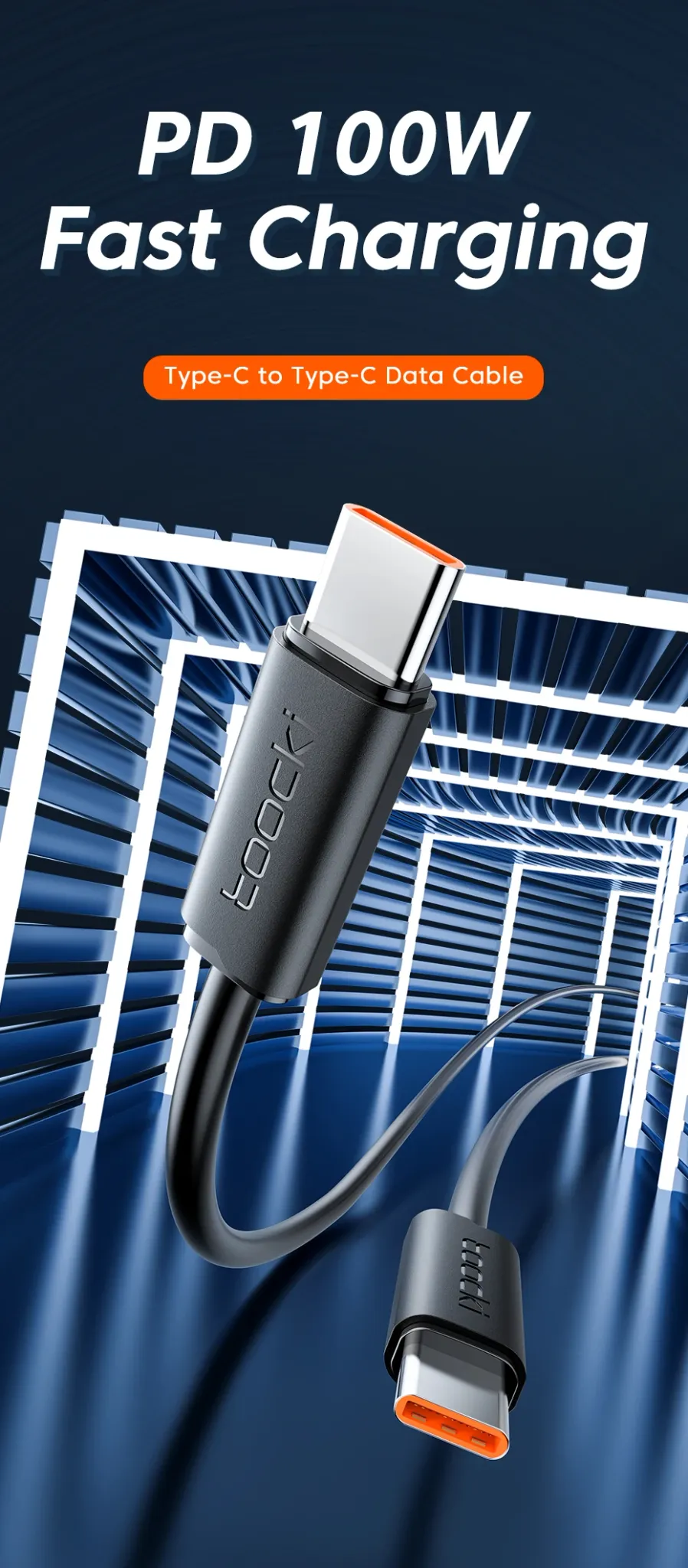 샤오미 투키 PD 100W C타입 고속 충전·데이터 케이블