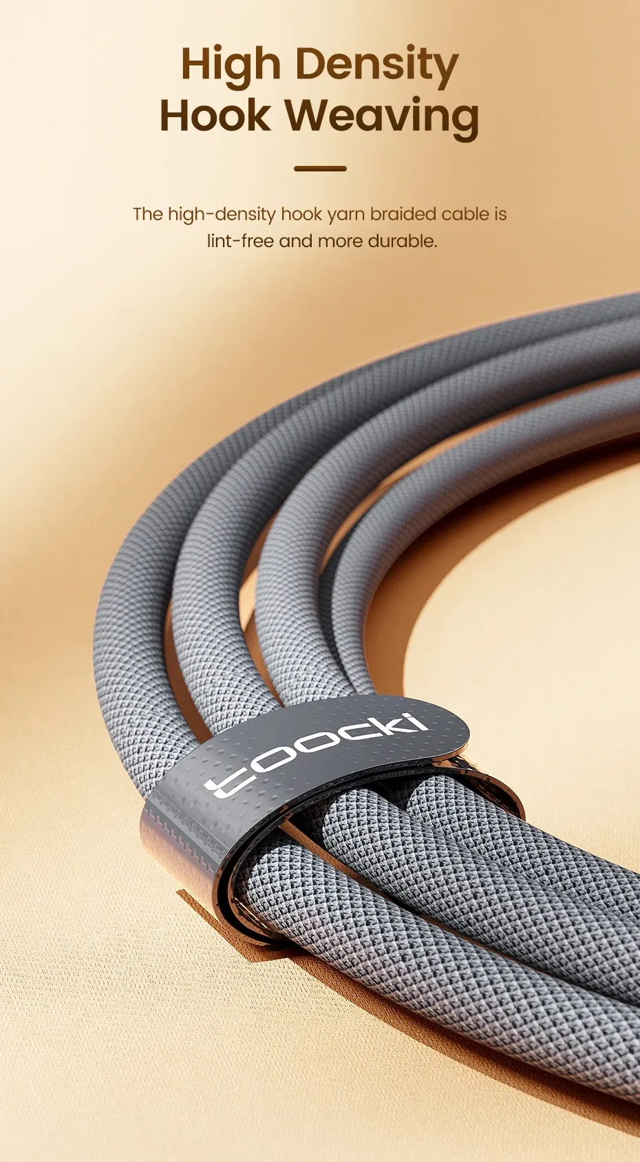 투키 6A C타입 C타입 초고속 충전 케이블