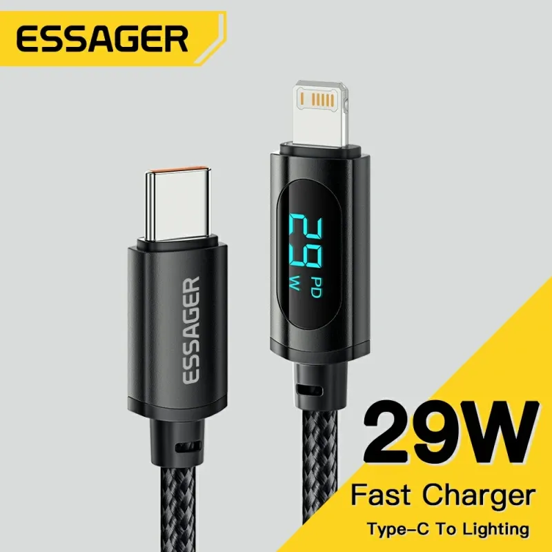 에사저 아이패드·맥북용 USB-C 라이트닝 고속충전 케이블