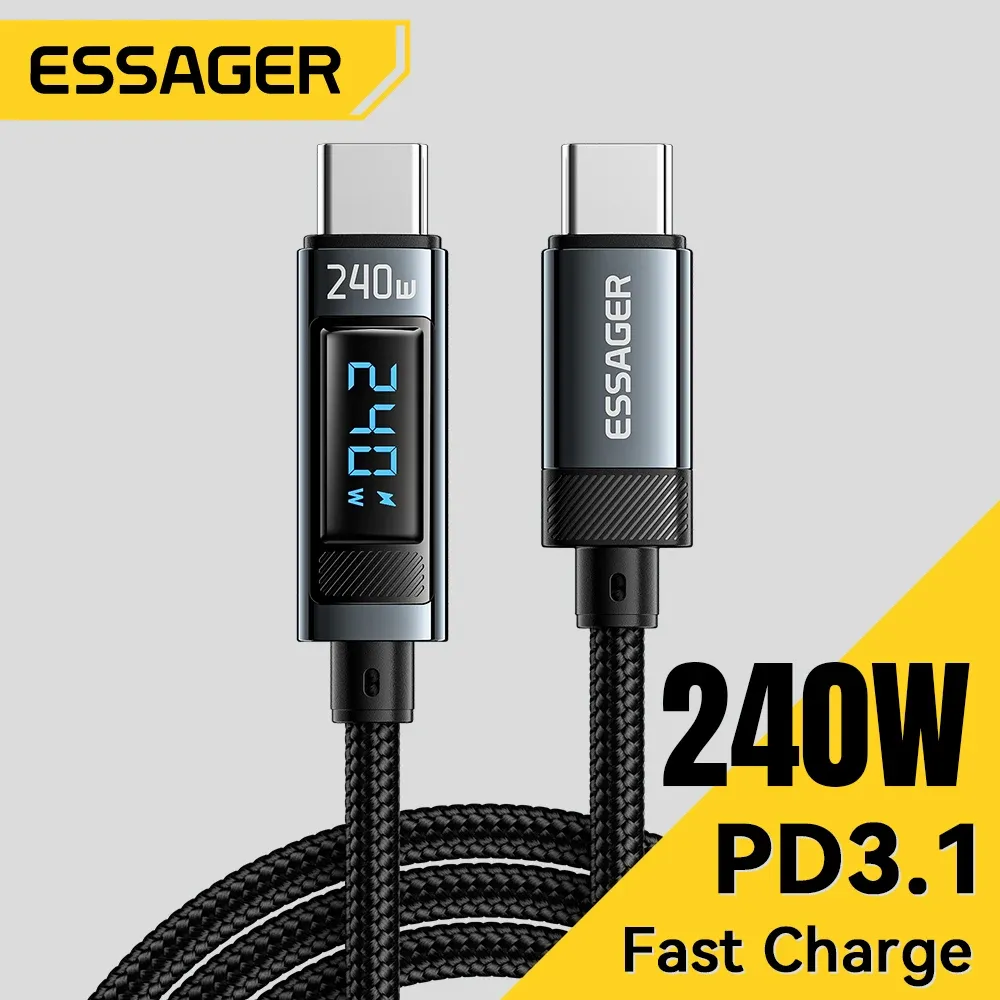 샤오미 240W 디지털 표시 USB-C 고속 충전 케이블