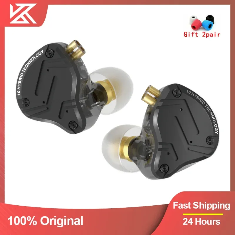 KZ ZS10 PRO X 하이브리드 메탈 유선 인이어 이어폰