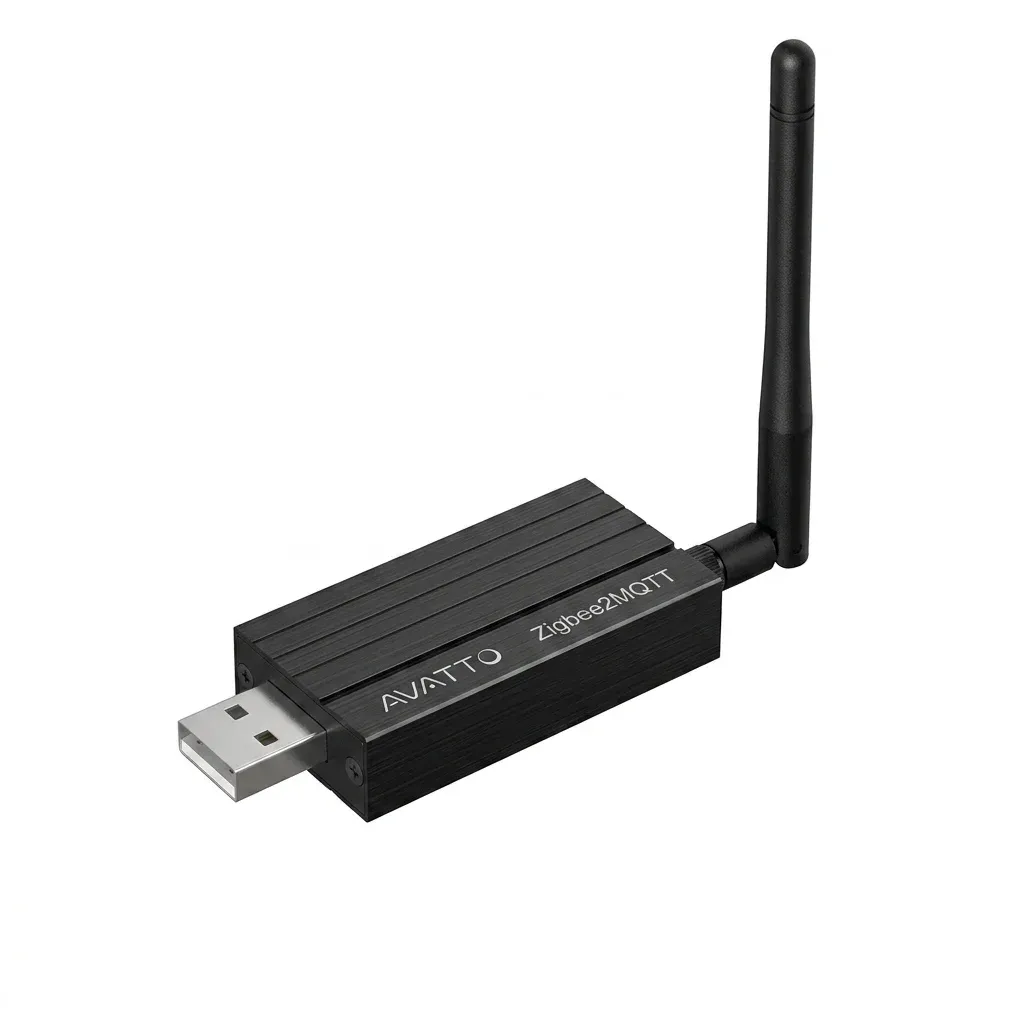 דונגל USB שחור AVATTO עם אנטנה