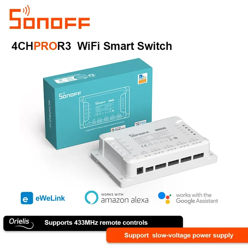 SONOFF POWR3 25A 와이파이 전력 모니터링 스마트 스위치