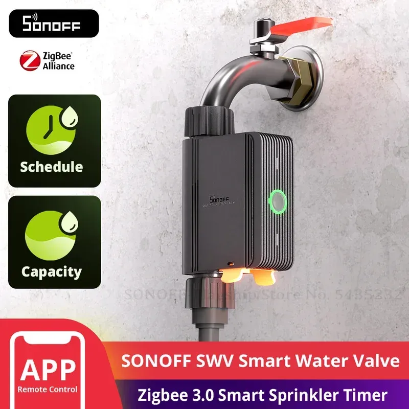 SONOFF Zigbee 3.0 스마트 관개 워터 밸브