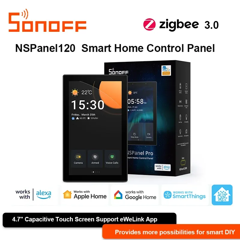 SONOFF NSPanel Pro-120 스마트홈 중앙 제어 패널