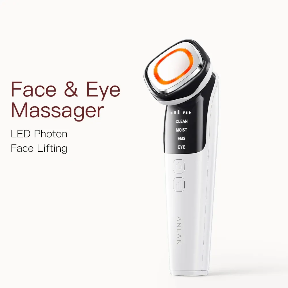 ANLAN EMS LED 광자 열진동 페이셜 리프팅 디바이스